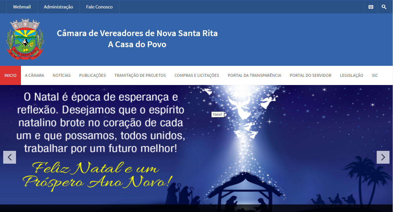 Câmara de Vereadores Nova Santa Rita