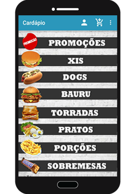 Cardápio App5M Delivery