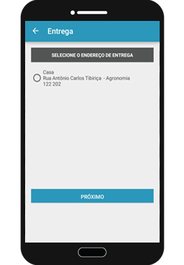 Endereços para Entrega